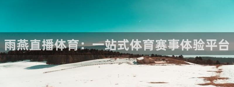 833体育直播免费观看：雨燕直播体育：一站式体育赛事体验平台