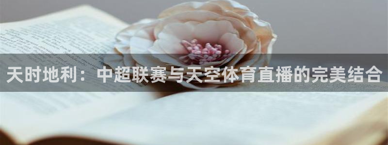 833体育直播：天时地利：中超联赛与天空体育直播的完美结合